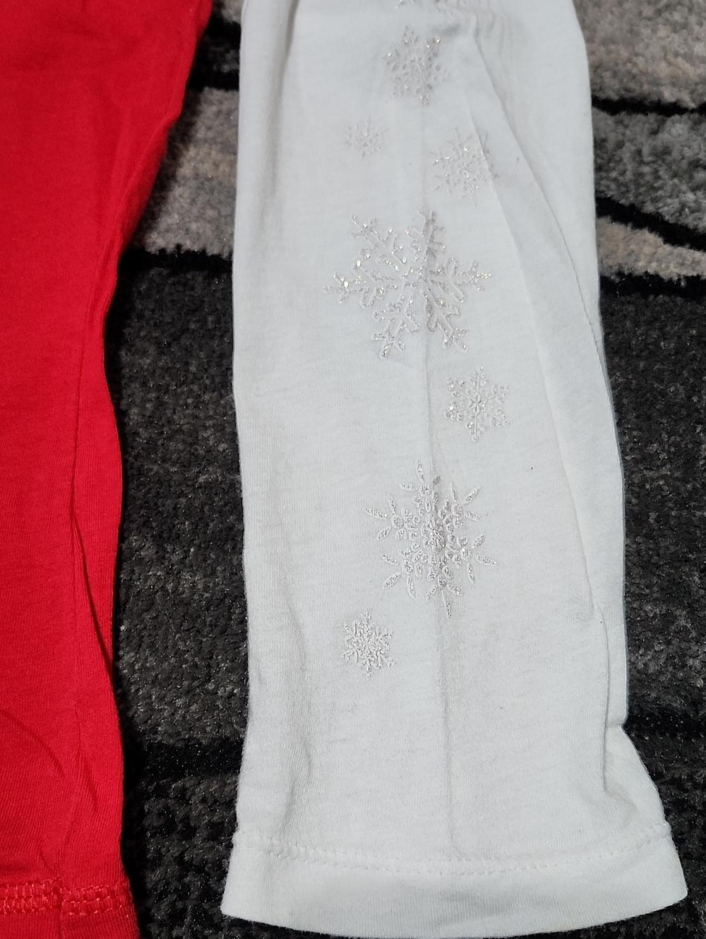 HARLEY DAVIDSON 2007 IRIDESCENT RAISED SNOWFLAKE GRAPHIC LAYERED-LOOK TEE-SHIRT - Picture 7 of 14